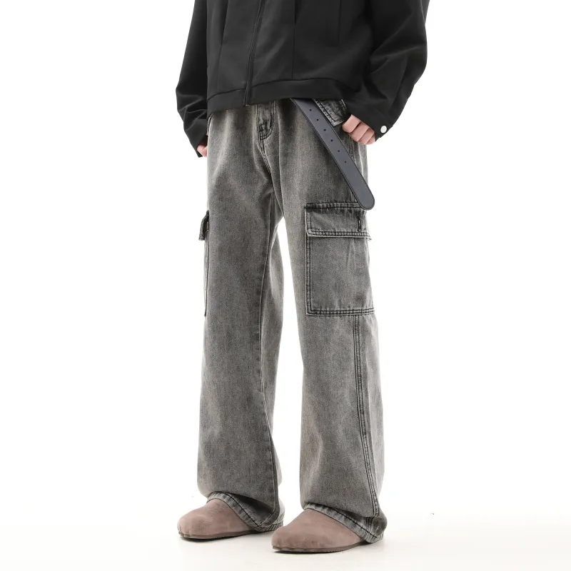 CUWU Jeans Unisex Gray-3