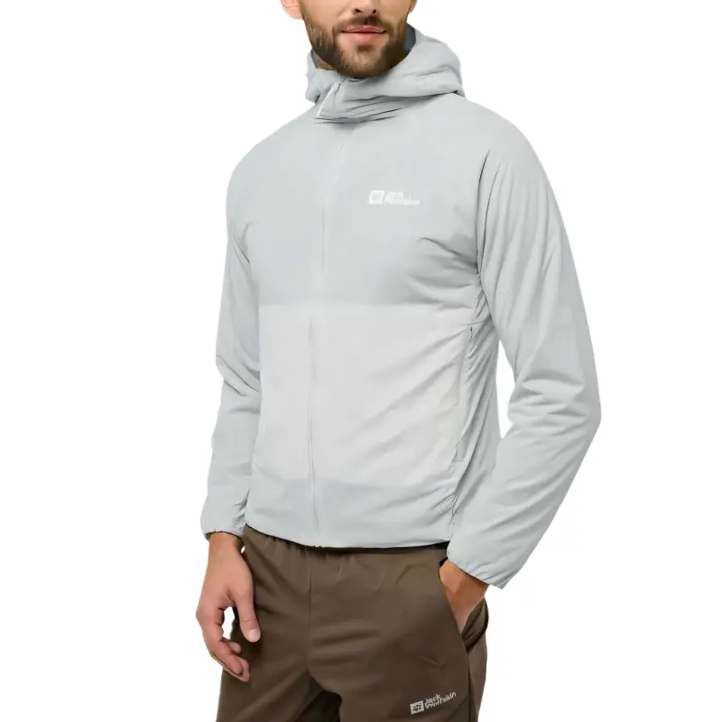 Jack Wolfskin Prelight Ins Jkt M TEXASHIELD CORE PLAIN WEAVE STRETCH Jackets Coats Men's Cool Gray-3