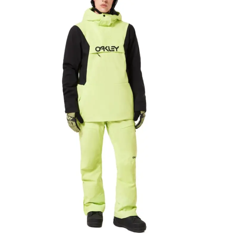 Oakley Tnp Tbt Insulated Anorak Jacket Men's Yellow Green-3