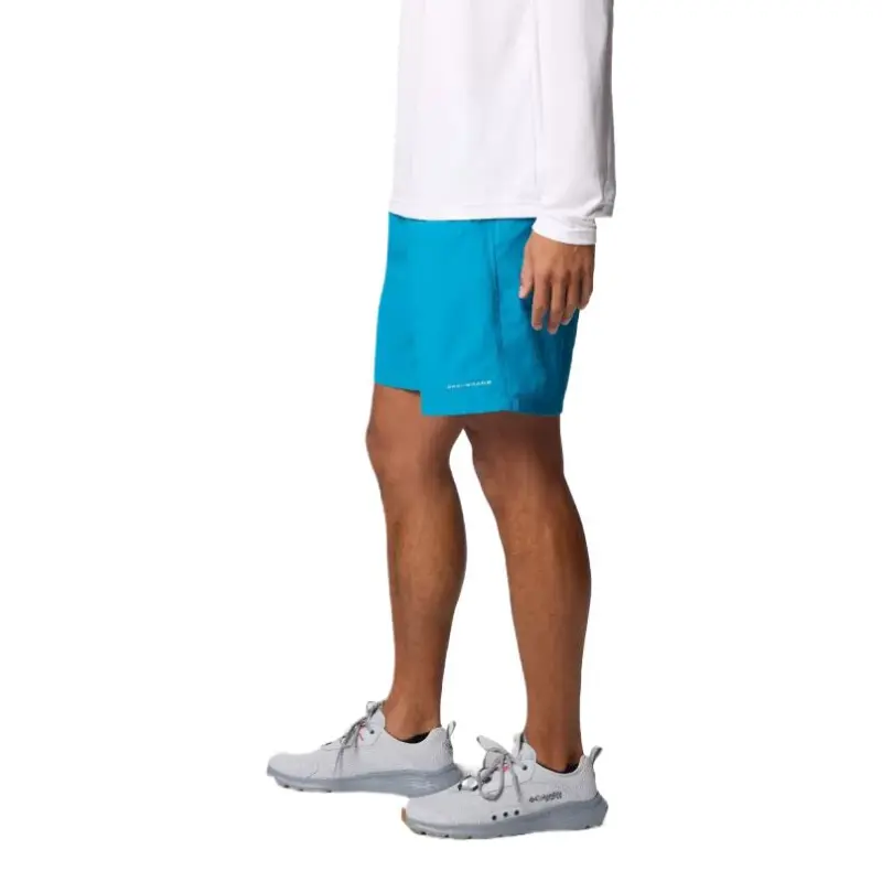Columbia PFG Backcast 4 Omni-Shade Casual Shorts Men's Blue Echo-1