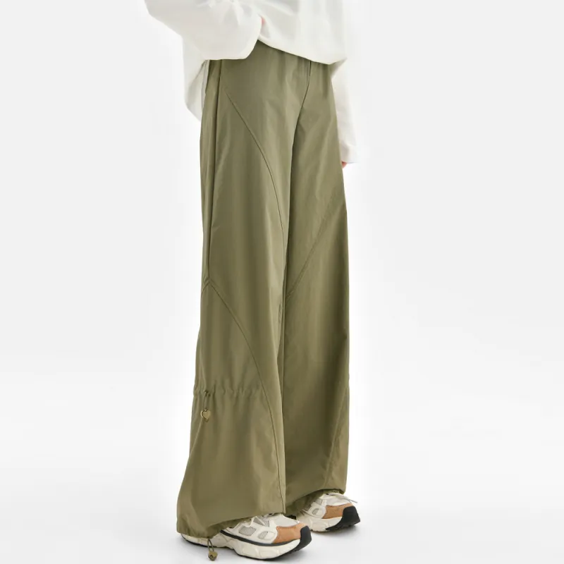 Snbl x Disney Casual Pants Women's Green-5