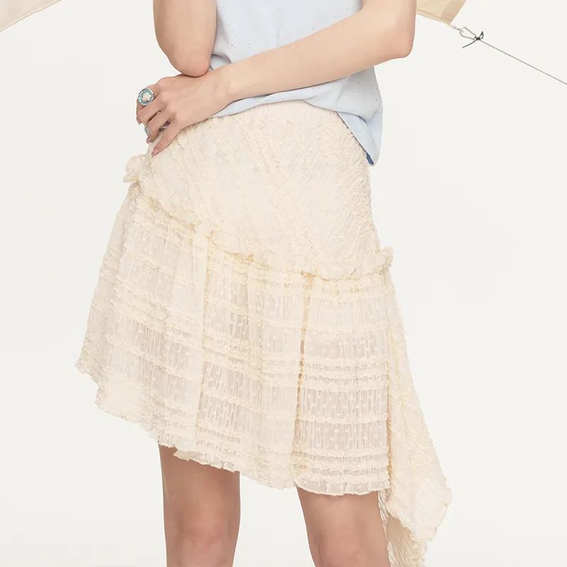 ELF SACK Casual Short Skirts Women's-3