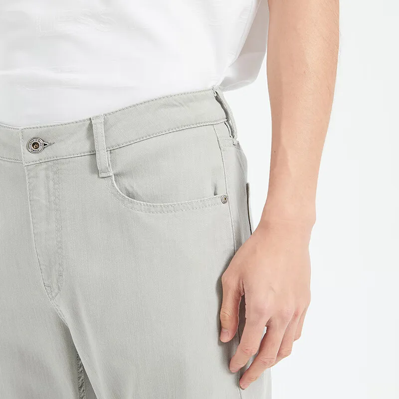 LESS IS MORE Jeans Men's Gray White-3