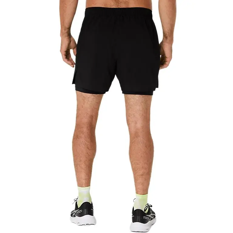 Asics SILVER Casual Shorts Men's Performance Black-1