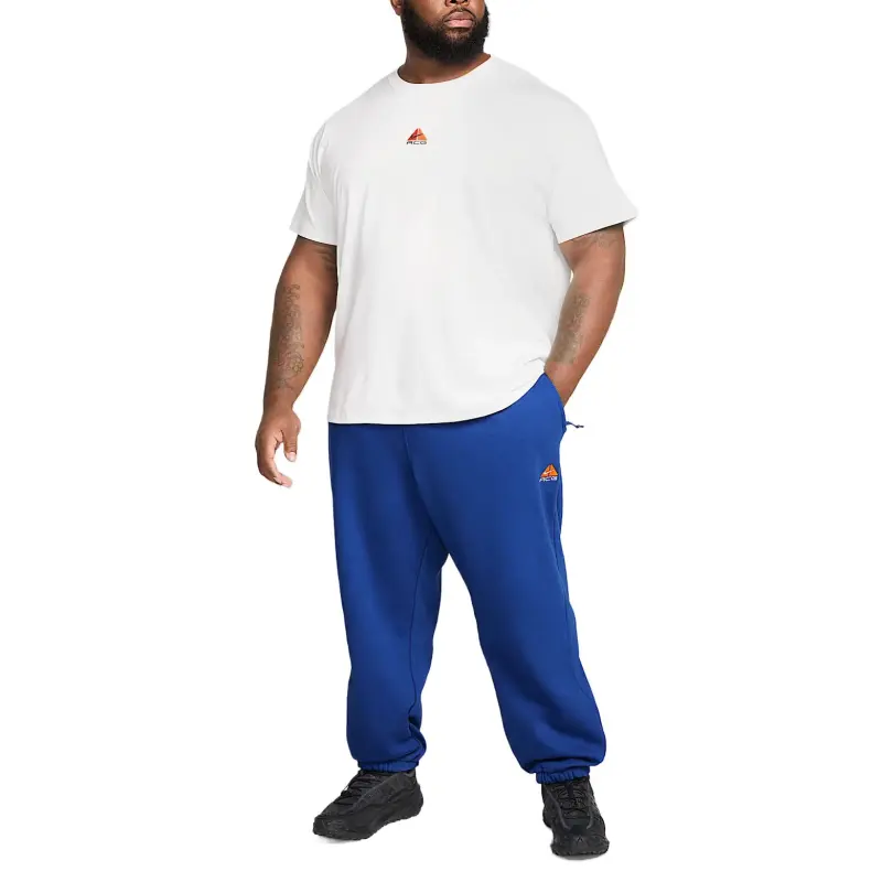Nike ACG THERMA-FIT Tuff Fleece Knitted Sports Pants Men's Royal Blue-4