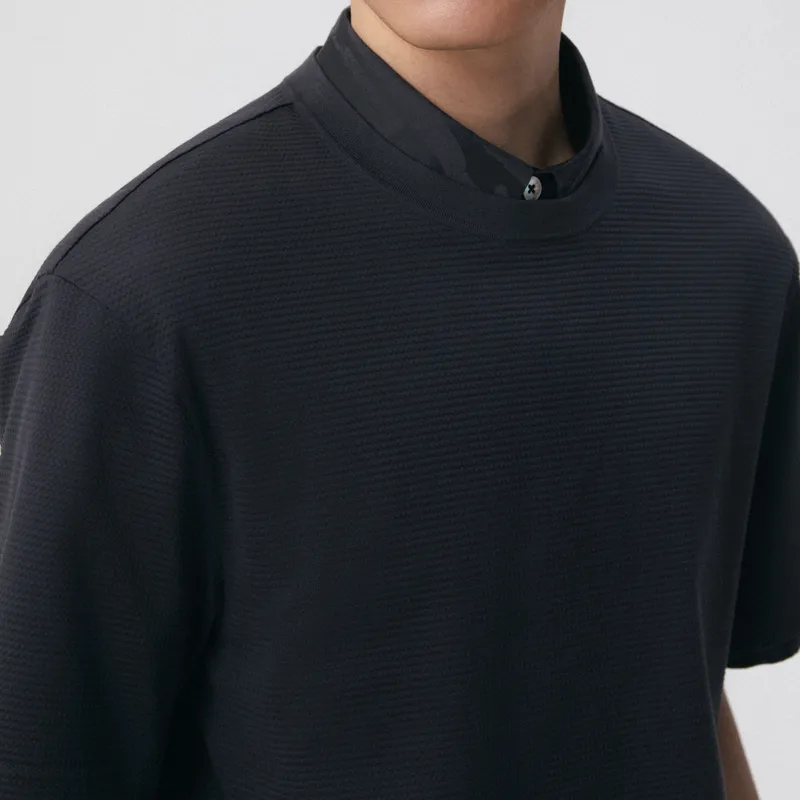 EHE T Shirts Men Black Gray-3