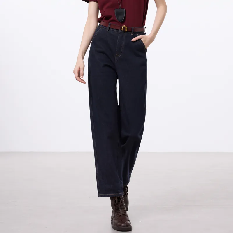 3COLOUR Jeans Women's Deep Sea Blue-3