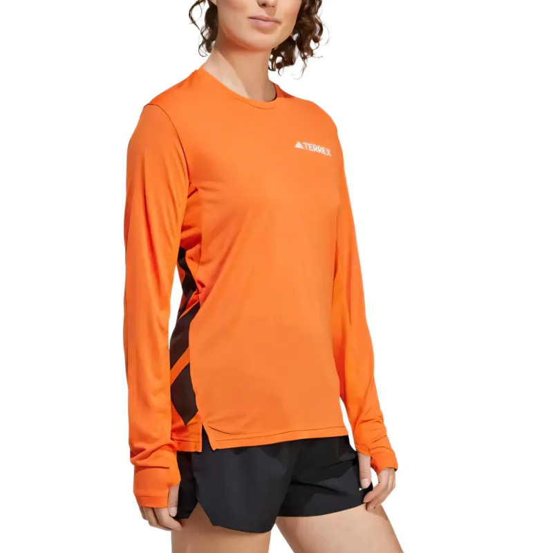 Adidas Terre Regular T Shirt Women's Orange-1