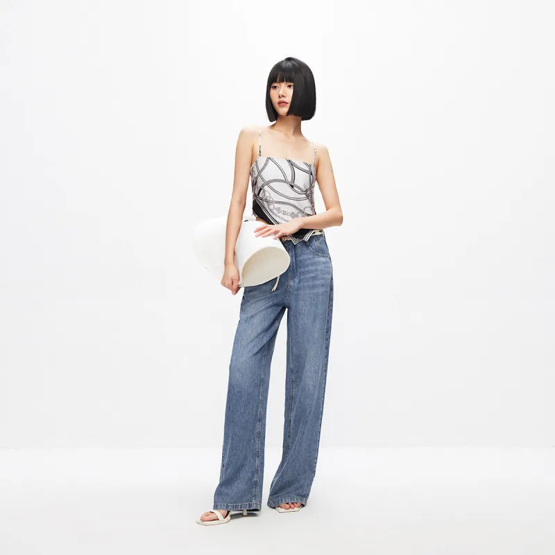 ONLY Jeans Women's J33 350 Washed Denim Blue-2