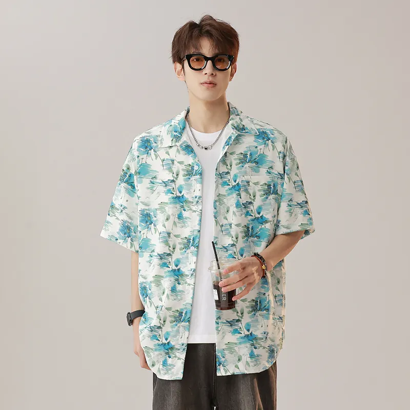 GXXX Shirts Men Sicilian Blue-5
