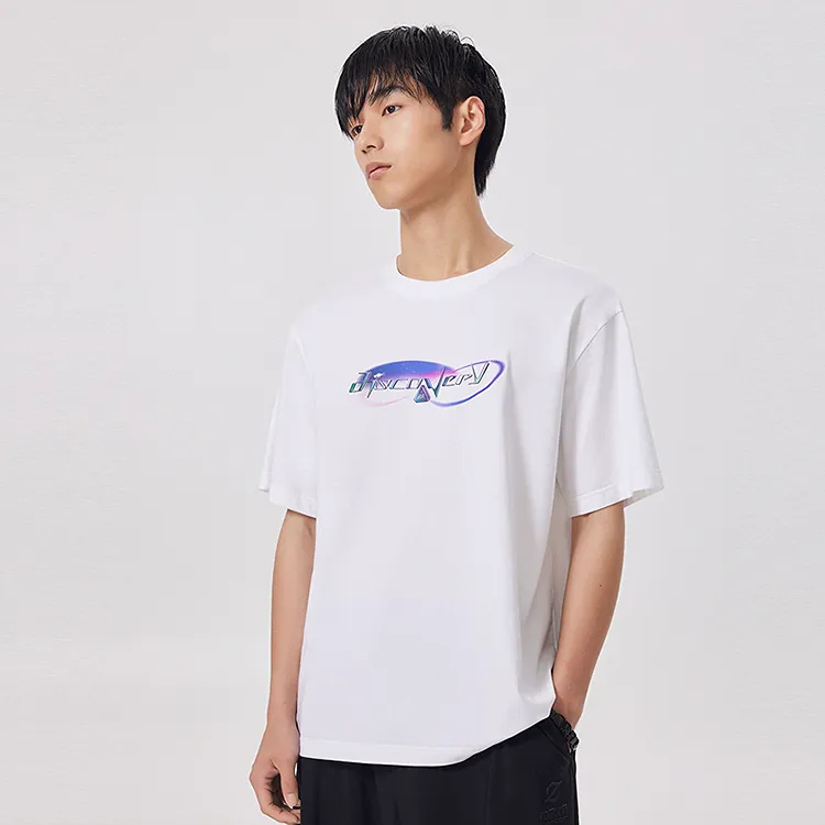 Cabbeen T Shirt Men's Bleached White-2