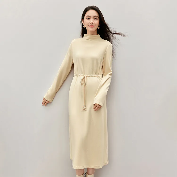 SENTUBILA Long Sleeved Dresses Women's-15
