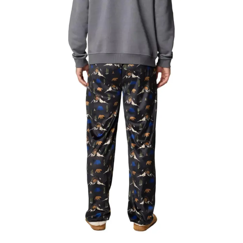 Columbia Minky Pajama Pants Men's Black-3
