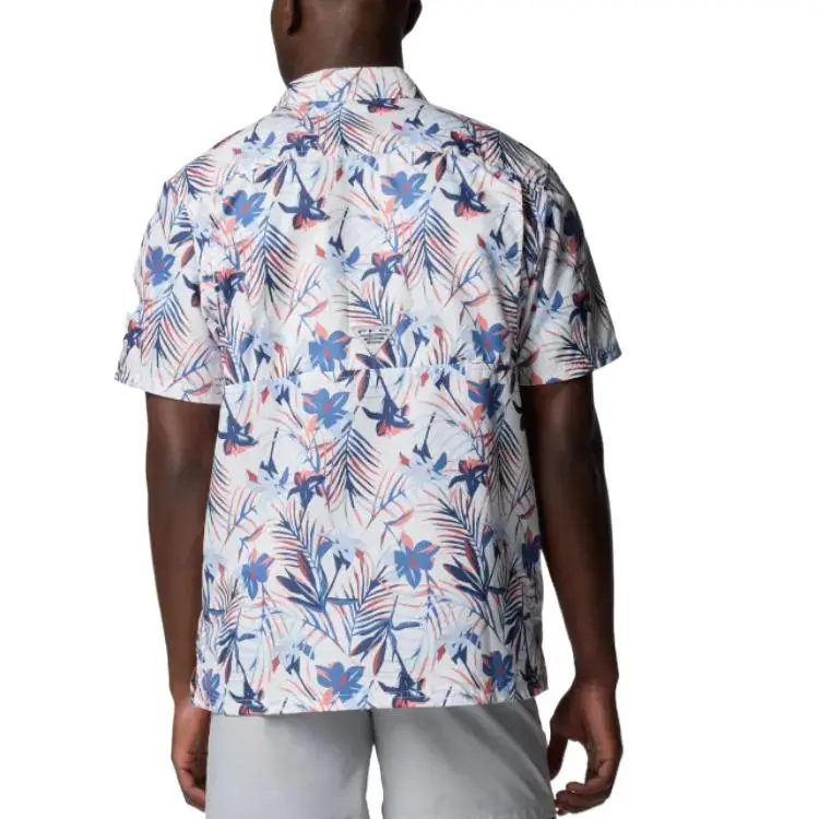 Columbia PFG Super Slack Tide Shirt Men's White-1