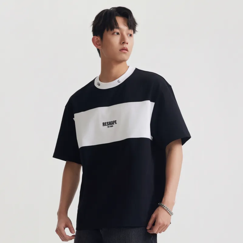 Cabbeen T Shirt Men's Coal Black 01-3