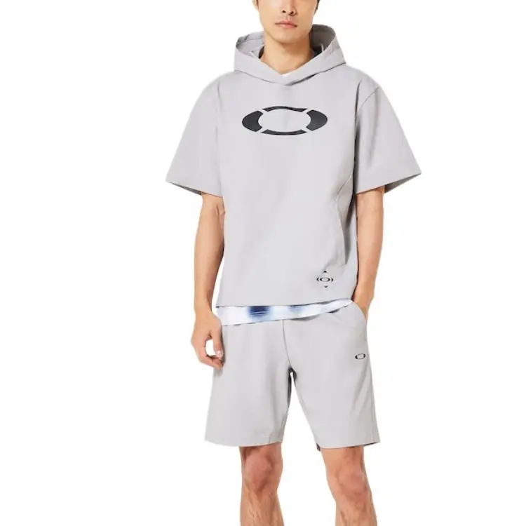Oakley Striking Intense Knit Hoodie 7.0 Sweatshirt Men's Gray-3