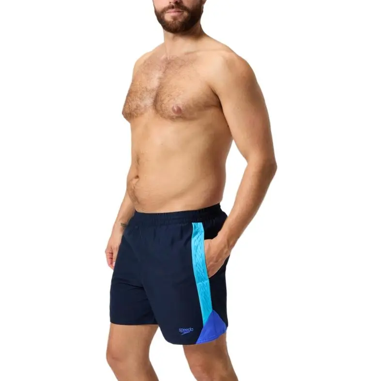 Speedo HyperBoom Splice 16' Swim Shorts Navy/Blue Swimming Shorts Men's Marine Blue/Blue-5