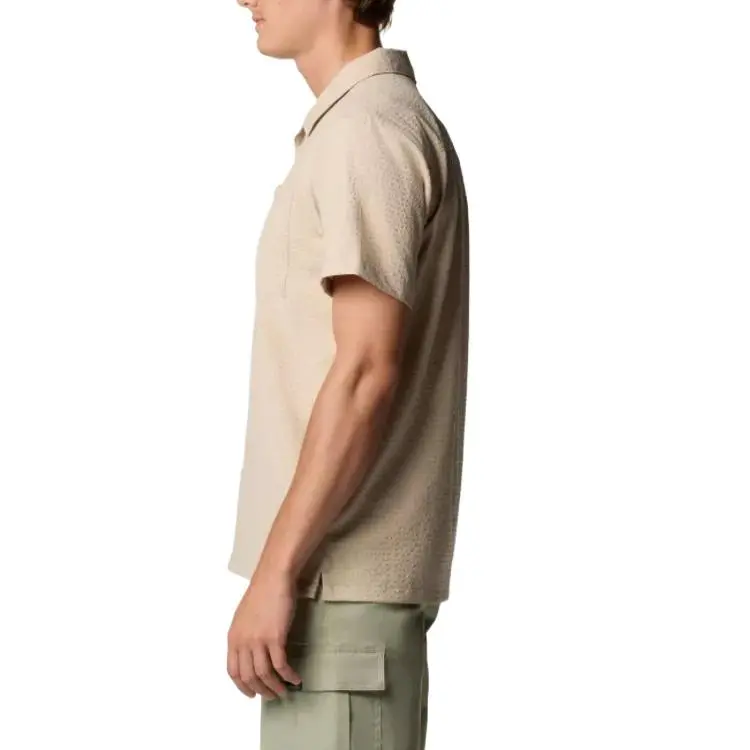Columbia Utilizer Short Sleeve Camp Shirt Men's Ancient Fossil-2