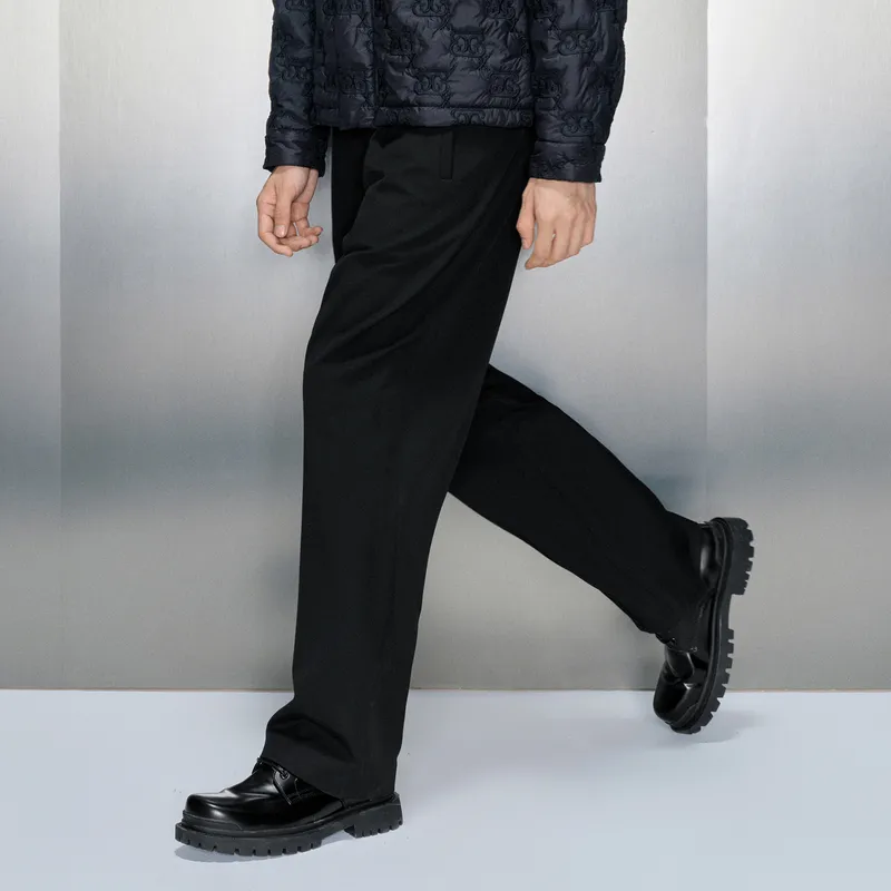 GXG Casual Pants Men Black-3