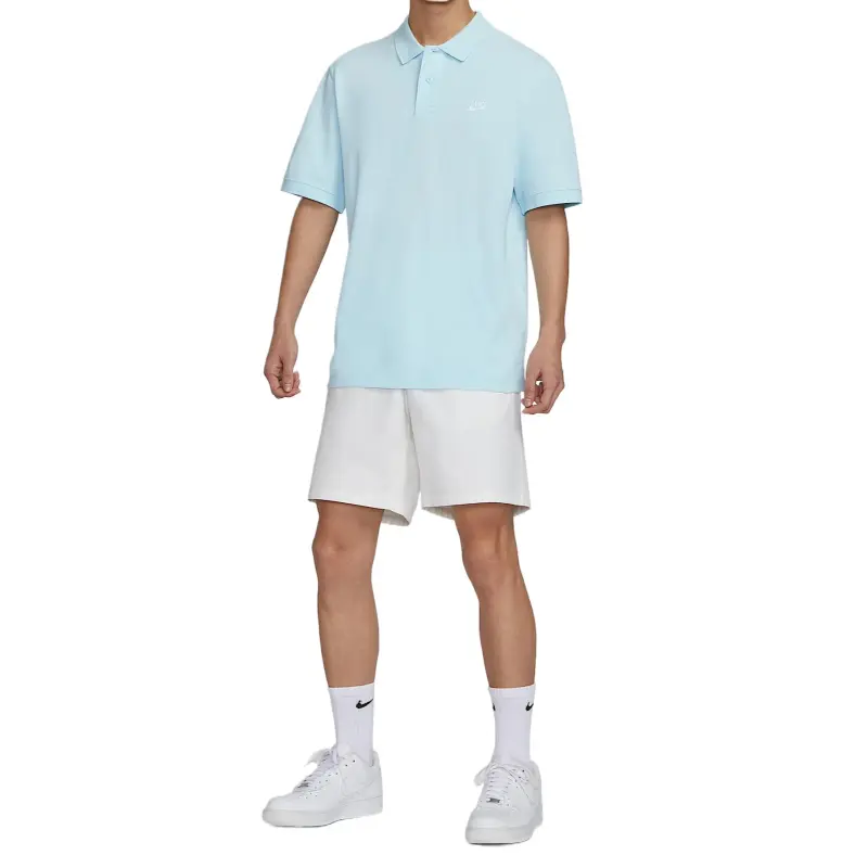 Nike Club T Shirt Men's Glacier Blue-2
