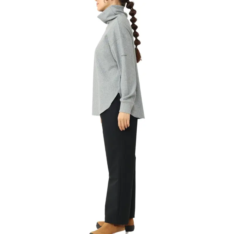 Columbia Holly River Bend Off Sweater Women's Off-Gray-2