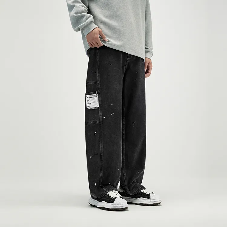 PEACEBIRD MEN Jeans Men's Dark Gray, Batch 1-3