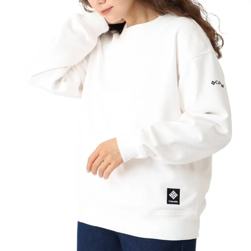 Columbia Alexander Isle™ Sweat Crew Sweatshirt Unisex White-4