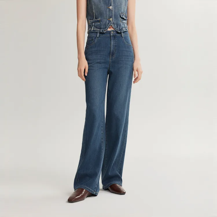 ELLE Jeans Women's Denim Blue-2