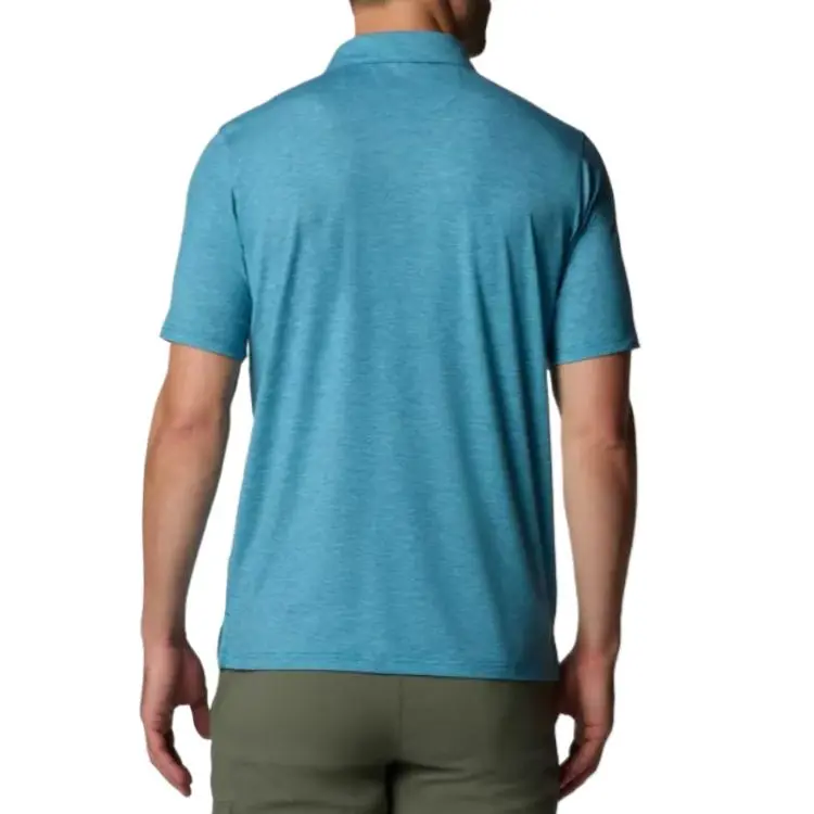 Columbia PFG Uncharted Polo Shirt Men's Blue-1
