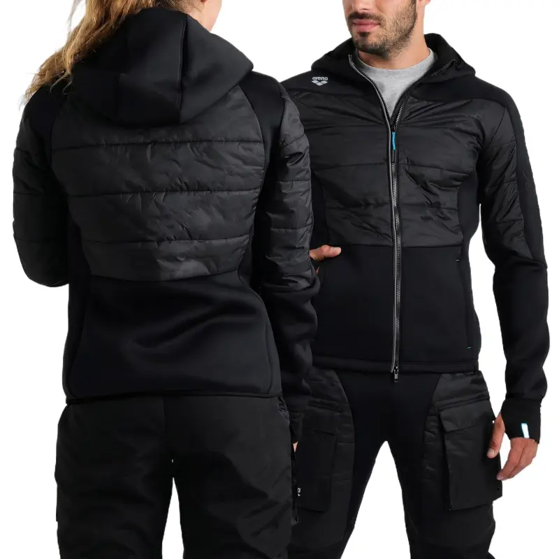 Arena Team Unise Jacket Unisex Black-3
