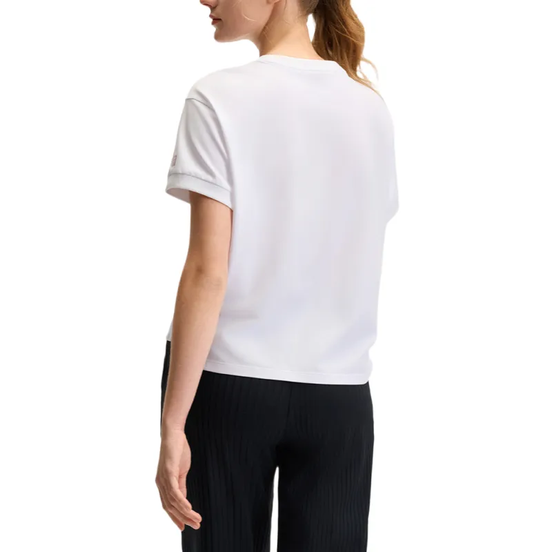 FILA FUSION Regular T Shirt Women's Jade White-3