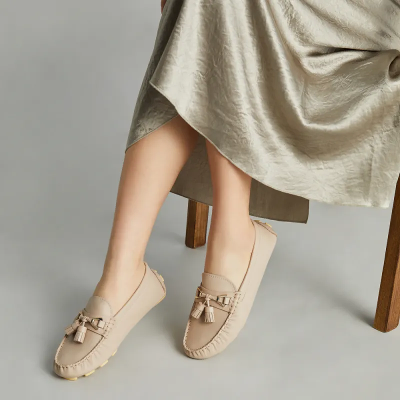Clarks Loafers Women's Light Khaki-5