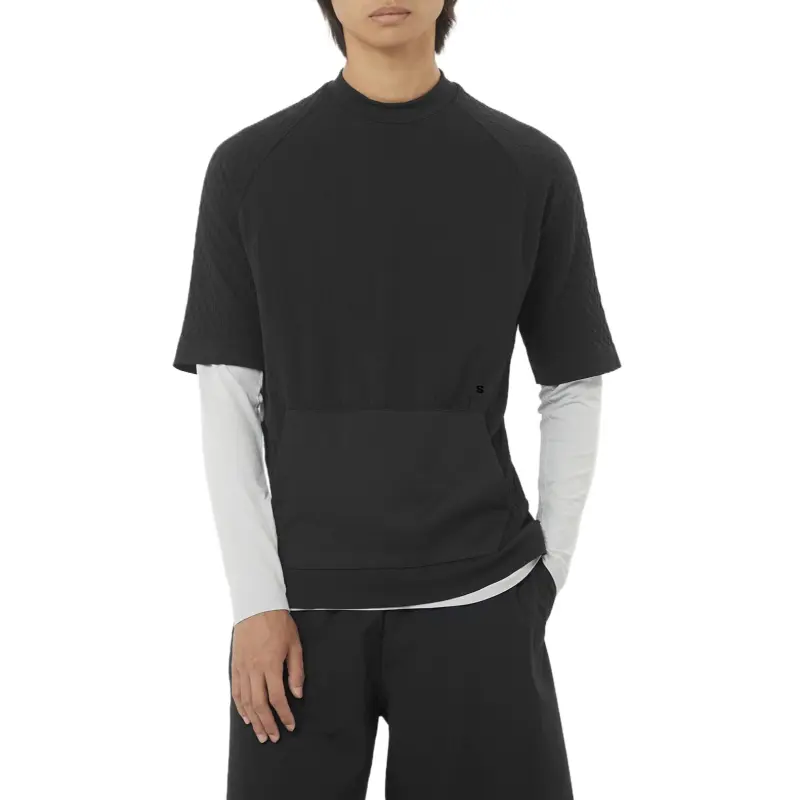 SALOMON CIFER T-Shirt Unisex Pitch Black-1
