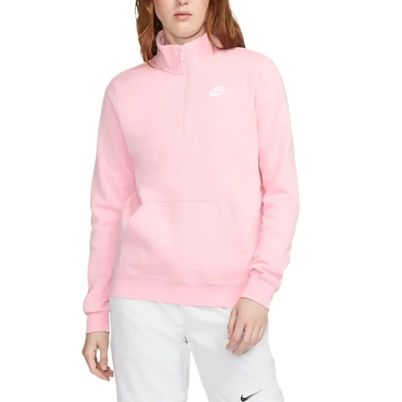Nike Sportswear Club Sweatshirt Women's Pink/White-1