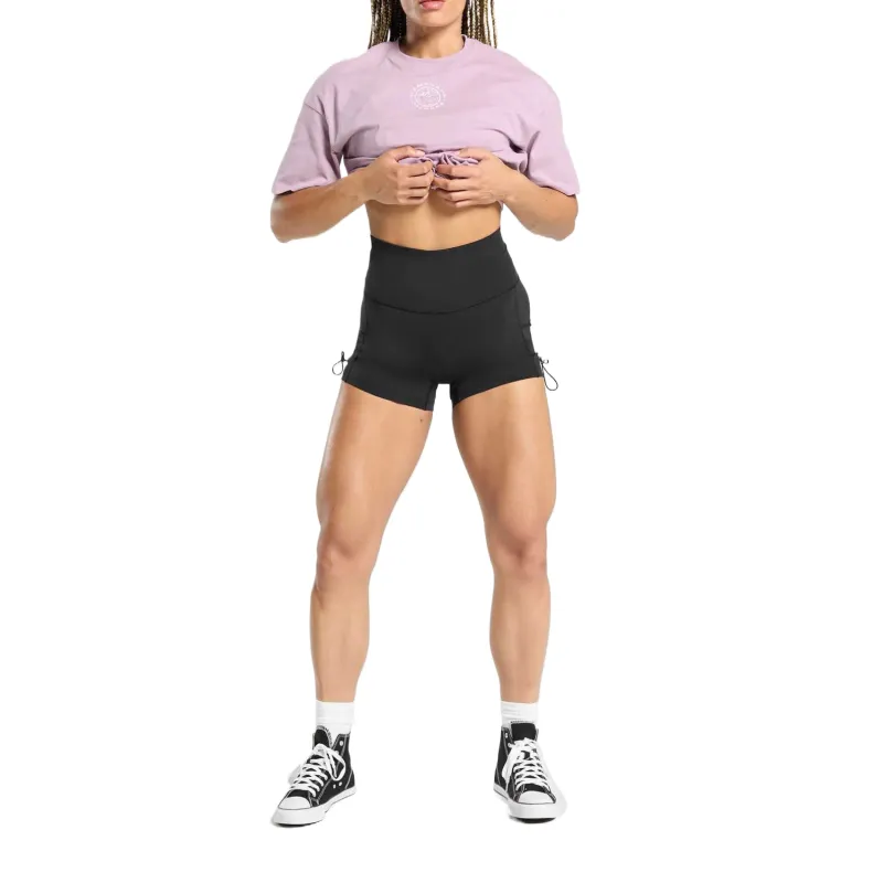 GYMSHARK Drop Shoulder Sleeve T Shirt Women's Pink-3