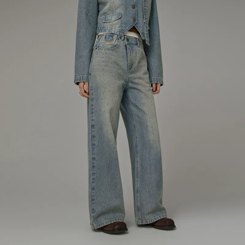 CHUU Jeans Women's Denim Blue-2