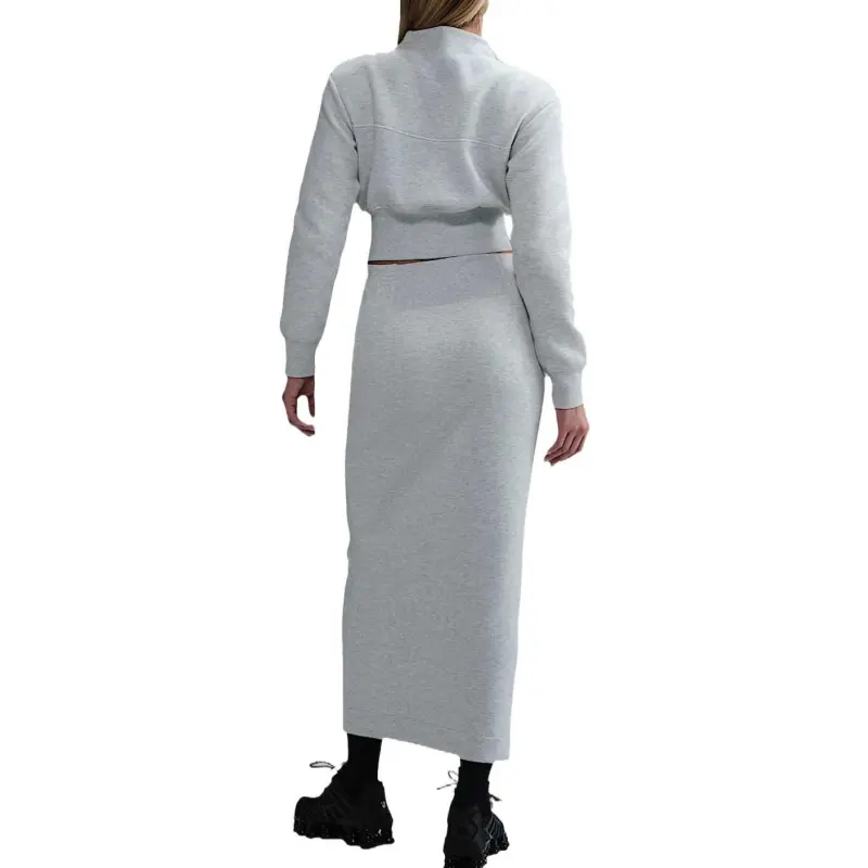 Nike Sportswear Tech Fleece Women's Cropped 1/2 Zip Top-2