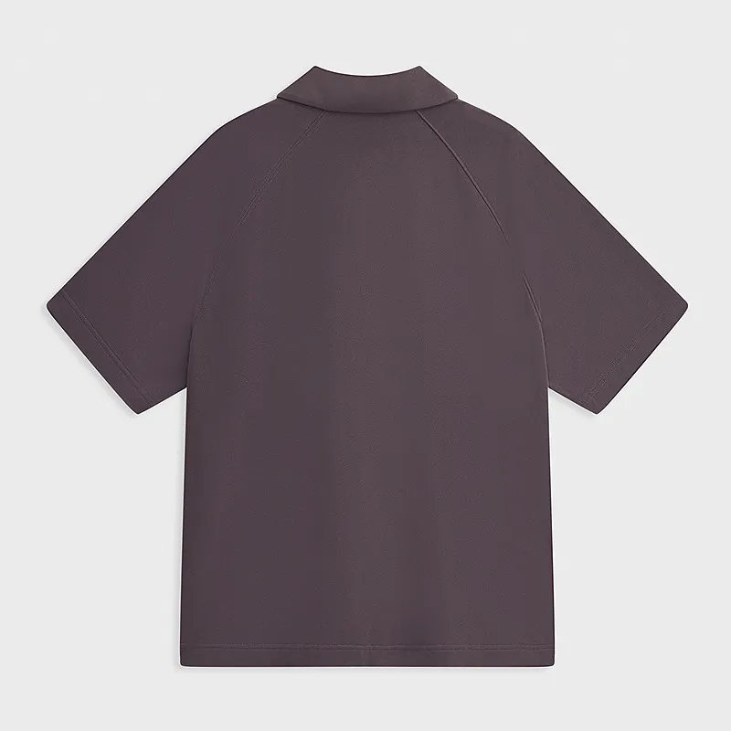MODE COMMUTER Polo Shirts Men Dark Purple-1