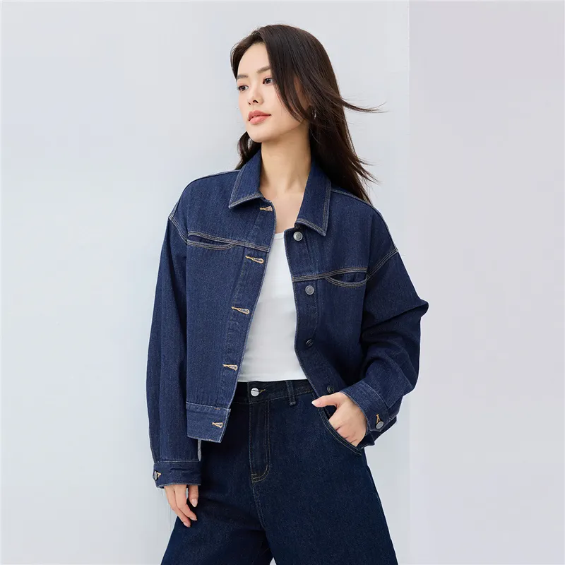 UNIQLO Denim Jackets Women's-10