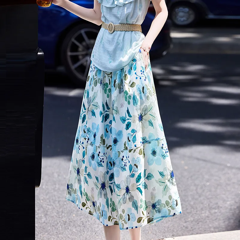 A Paradise For Awakening Casual Short Skirts Women's-2