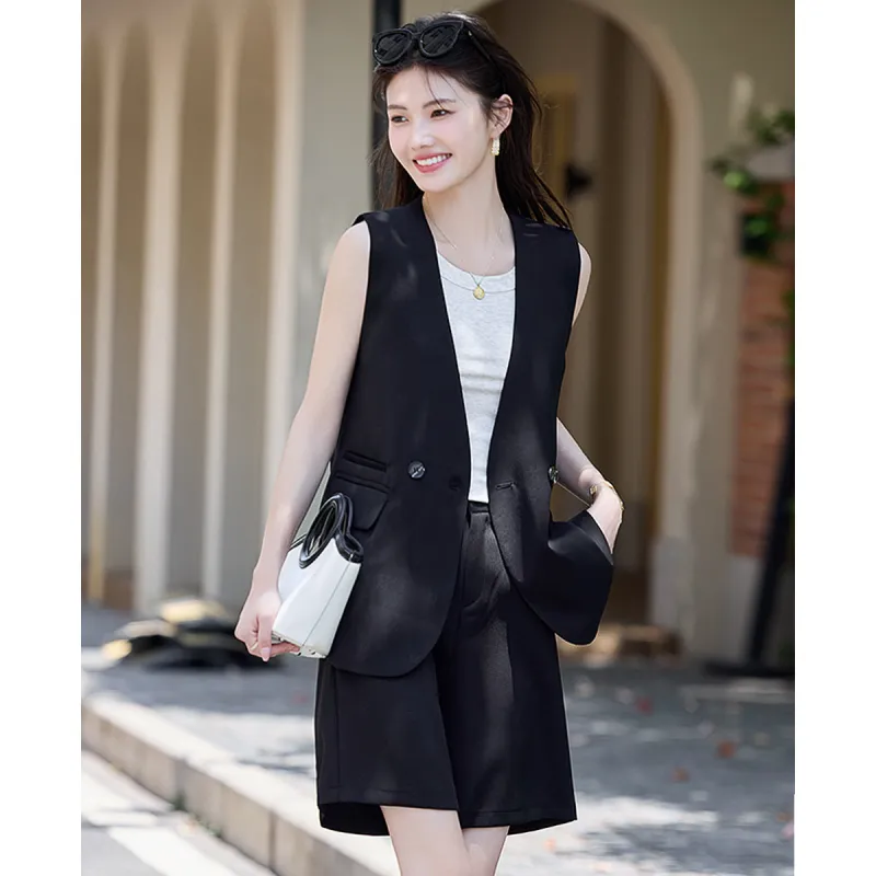TERRE BLEUE Casual Suit Loose Fit Women's-3