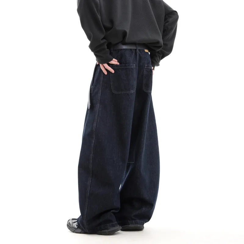 CUWU Jeans Unisex Denim Blue-5