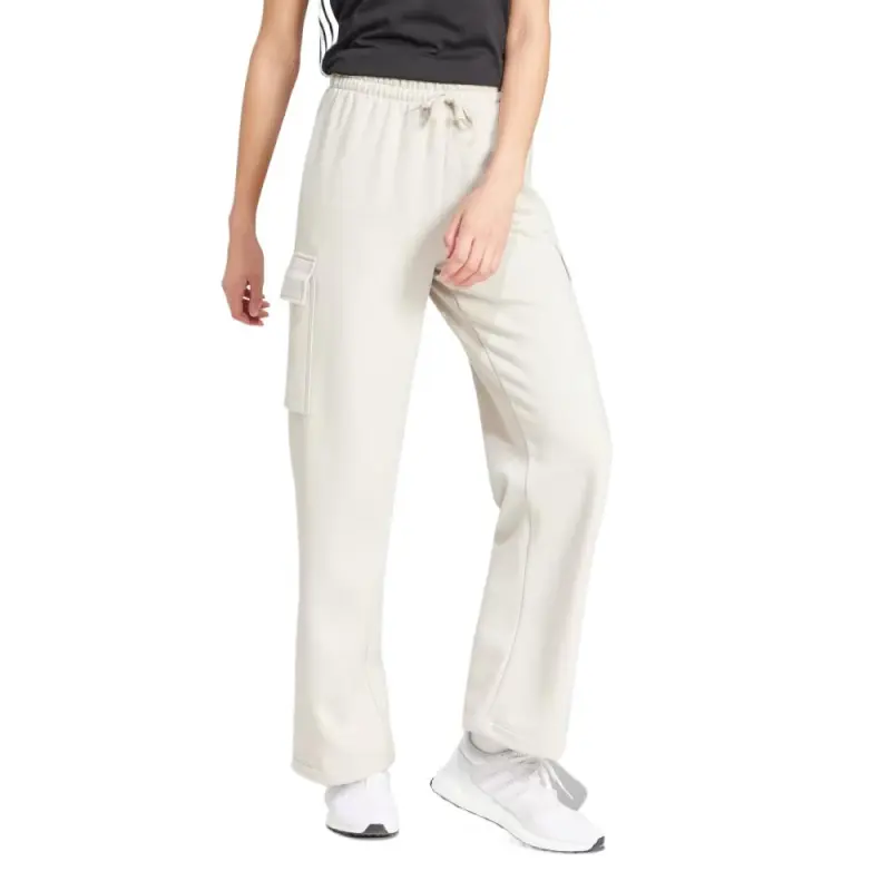 Adidas Essential Linear Cargo Pants Women's White-3