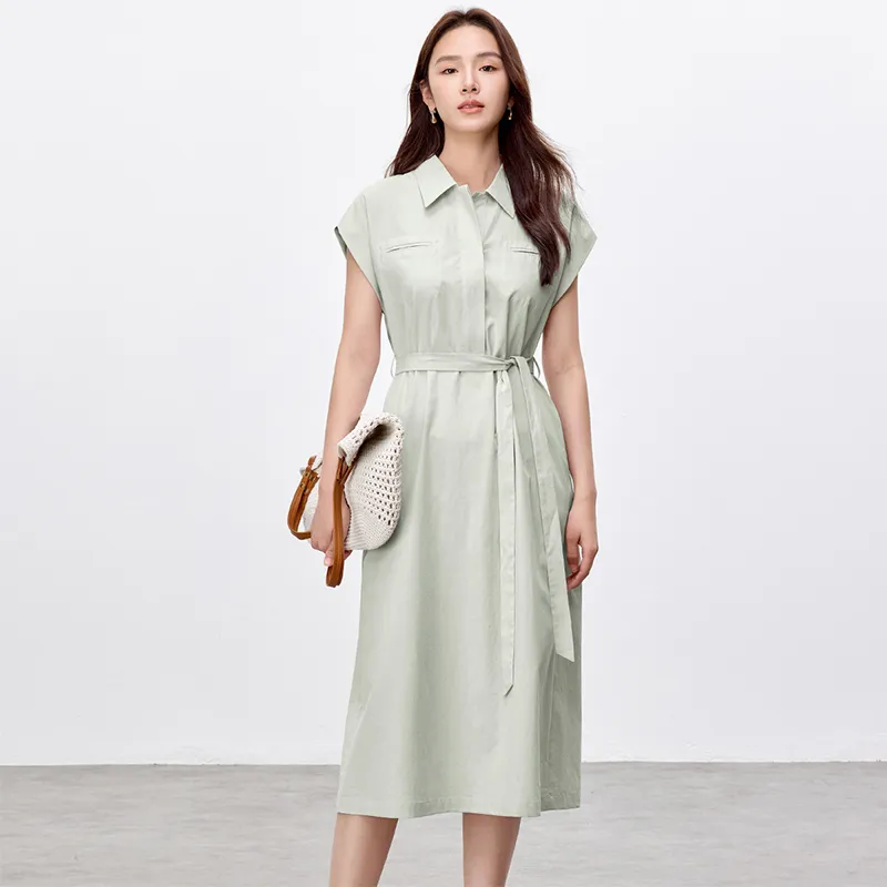 SENTUBILA Short Sleeved Dress Women's-11