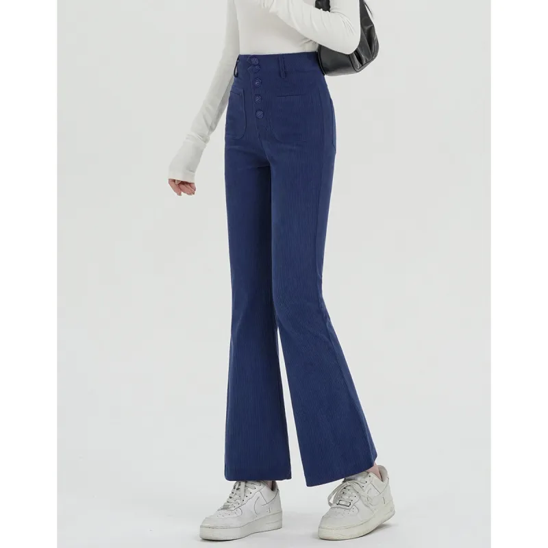 Love Elaine Casual Pants Women's Blue-3