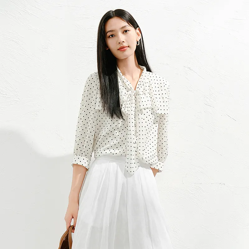 JZ. ANNAKRO Chiffon Shirt Women's-2