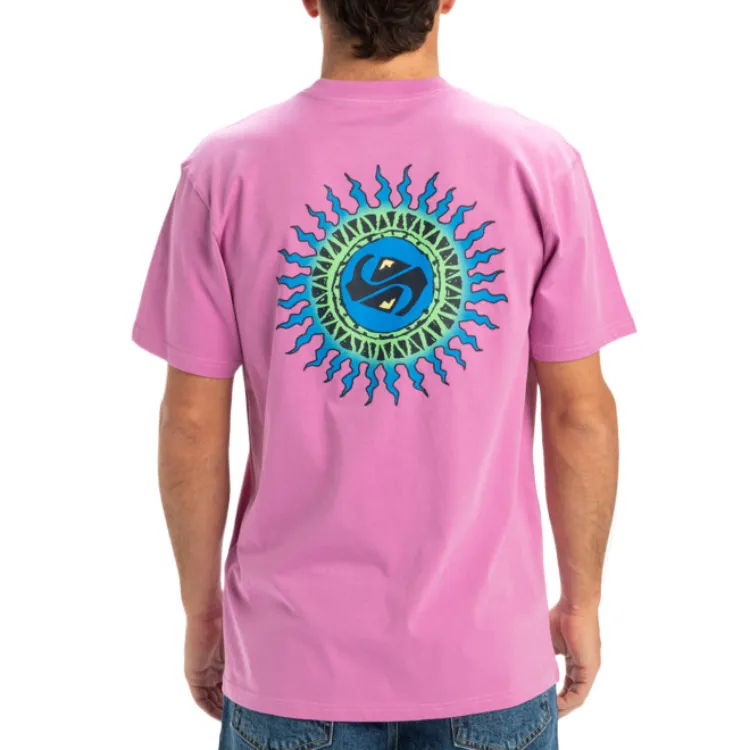 Quiksilver EV Beach Blast T Shirt Men's Purple-2
