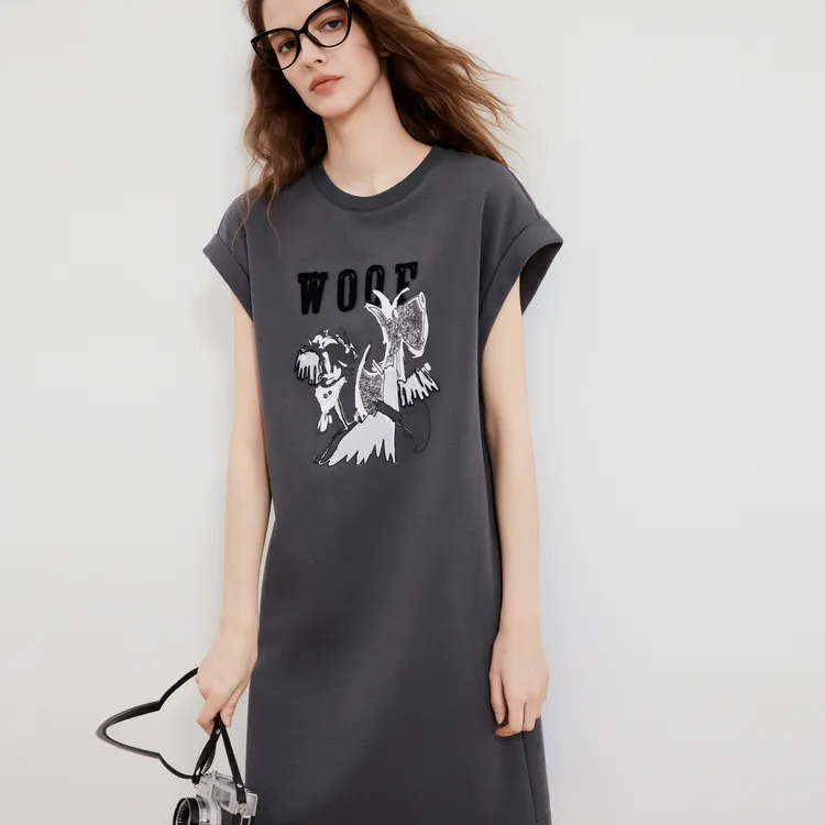 ELLE Fun Series Sleeveless Dress Women's-4
