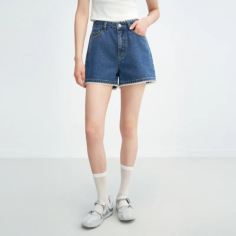 LEDIN Denim Shorts Women's-2