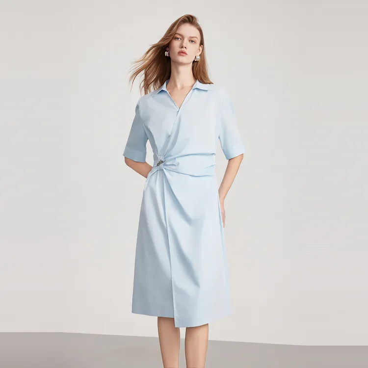 ELLE Short Sleeved Dress Women's-2